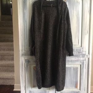 Long Heathered Cardigan